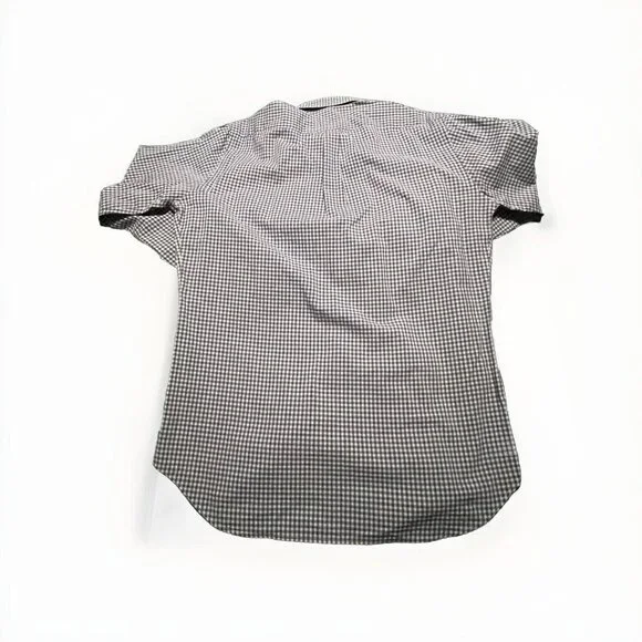 Peter Millar Mens L Purple White Plaid Long Sleeve Button Down Sport Shirt - Picture 3 of 4